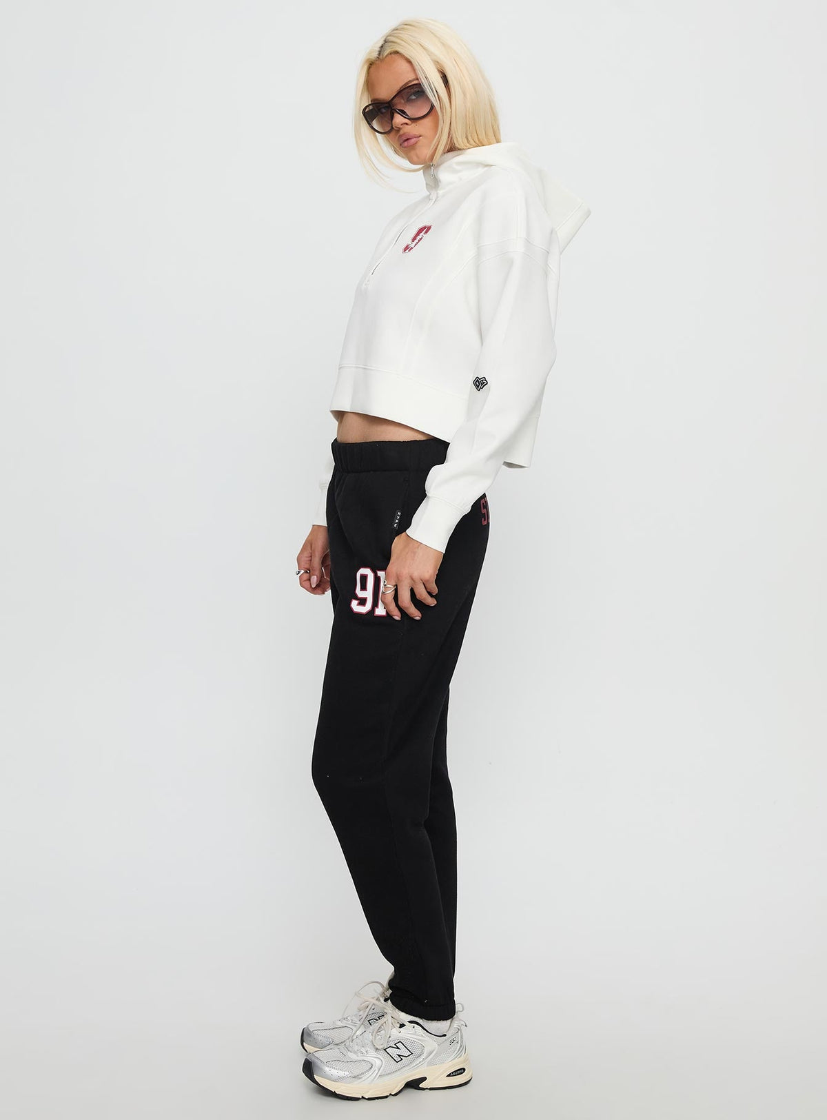 Women's Stanford Basic Sweatpants Black — Pants