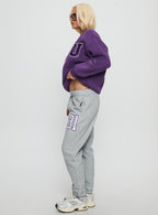 Women's NYU Basic Sweatpants Heather Grey — Pants