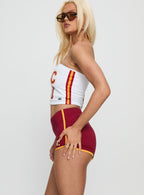 Women's USC Old School Mini Short Cardinal