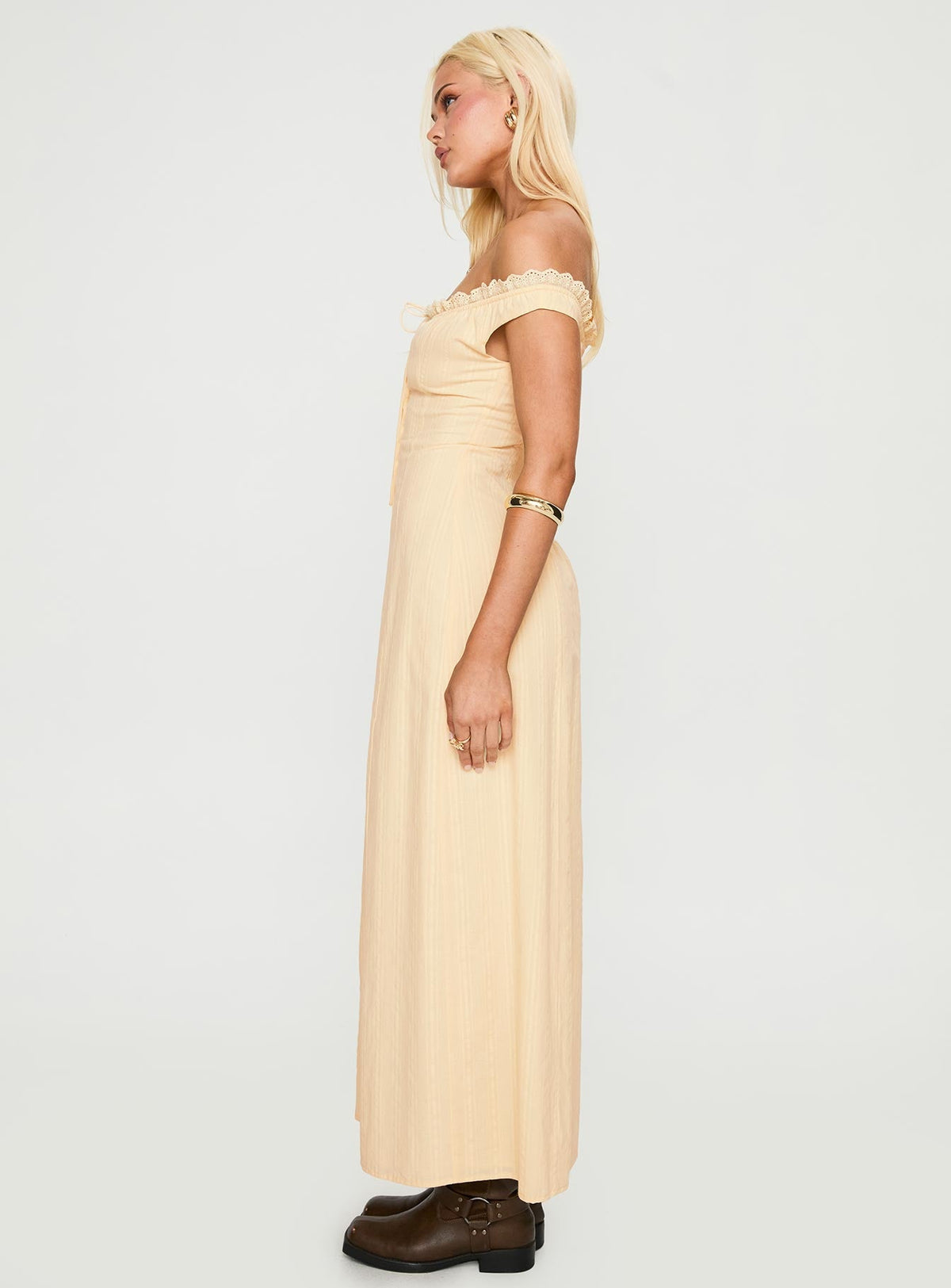 Women's Bryar Maxi Dress Yellow — Dress