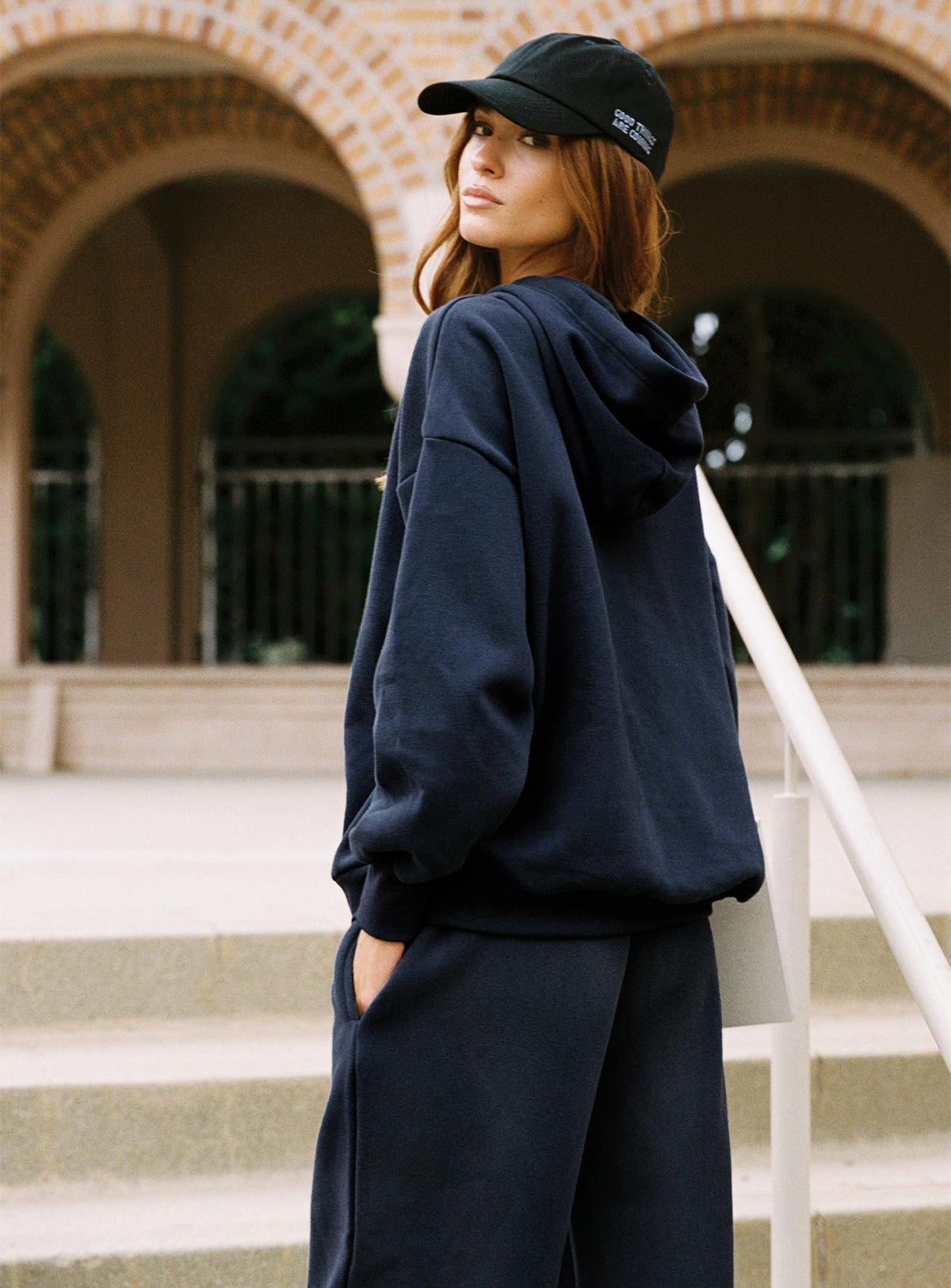 Women's Dream Fleece Classic Hoodie Navy — Matching Set