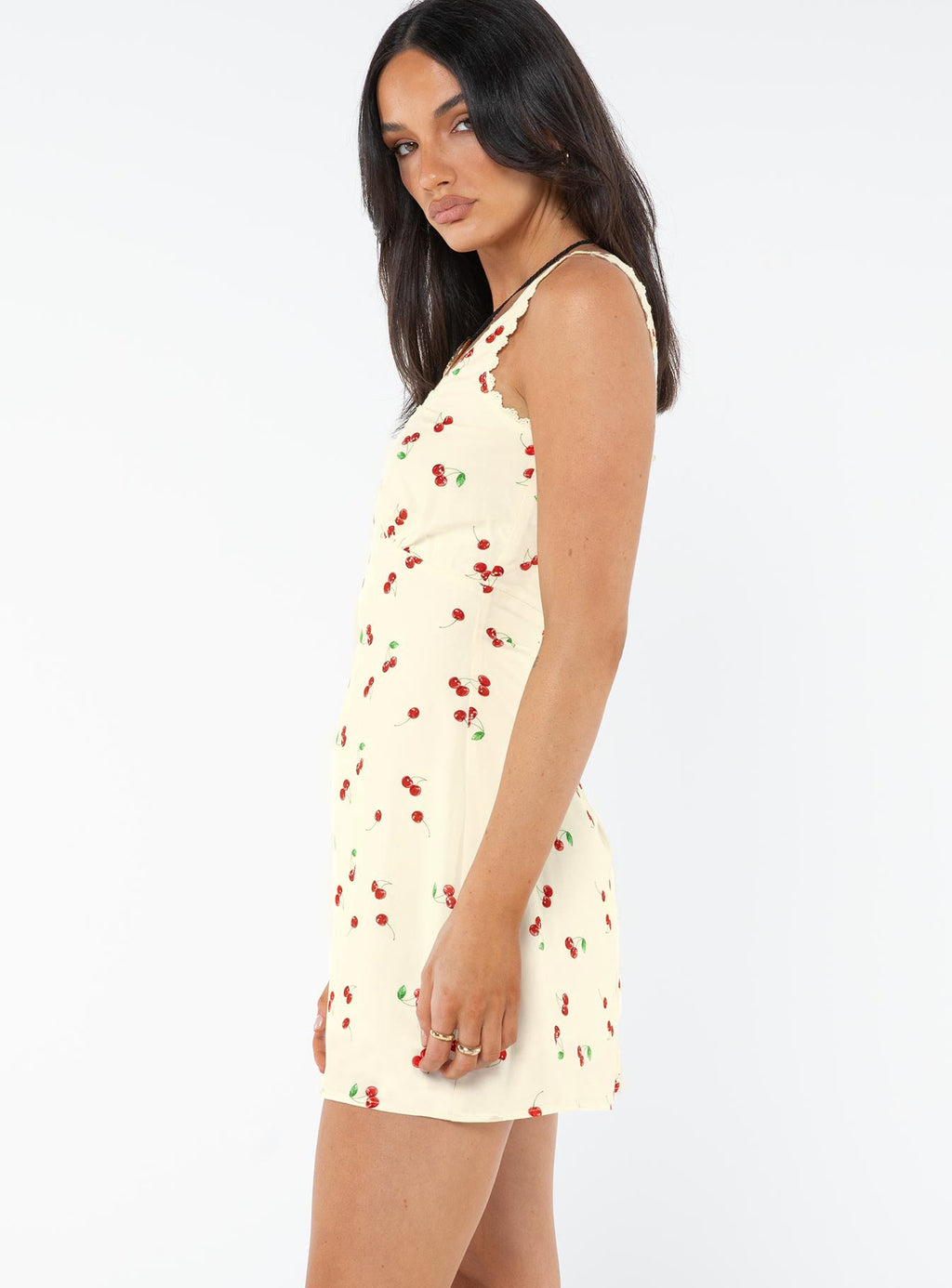 Women's Dasha Mini Dress Cherry — Dress