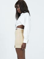Women's Ravyn Skort Beige — Skirt
