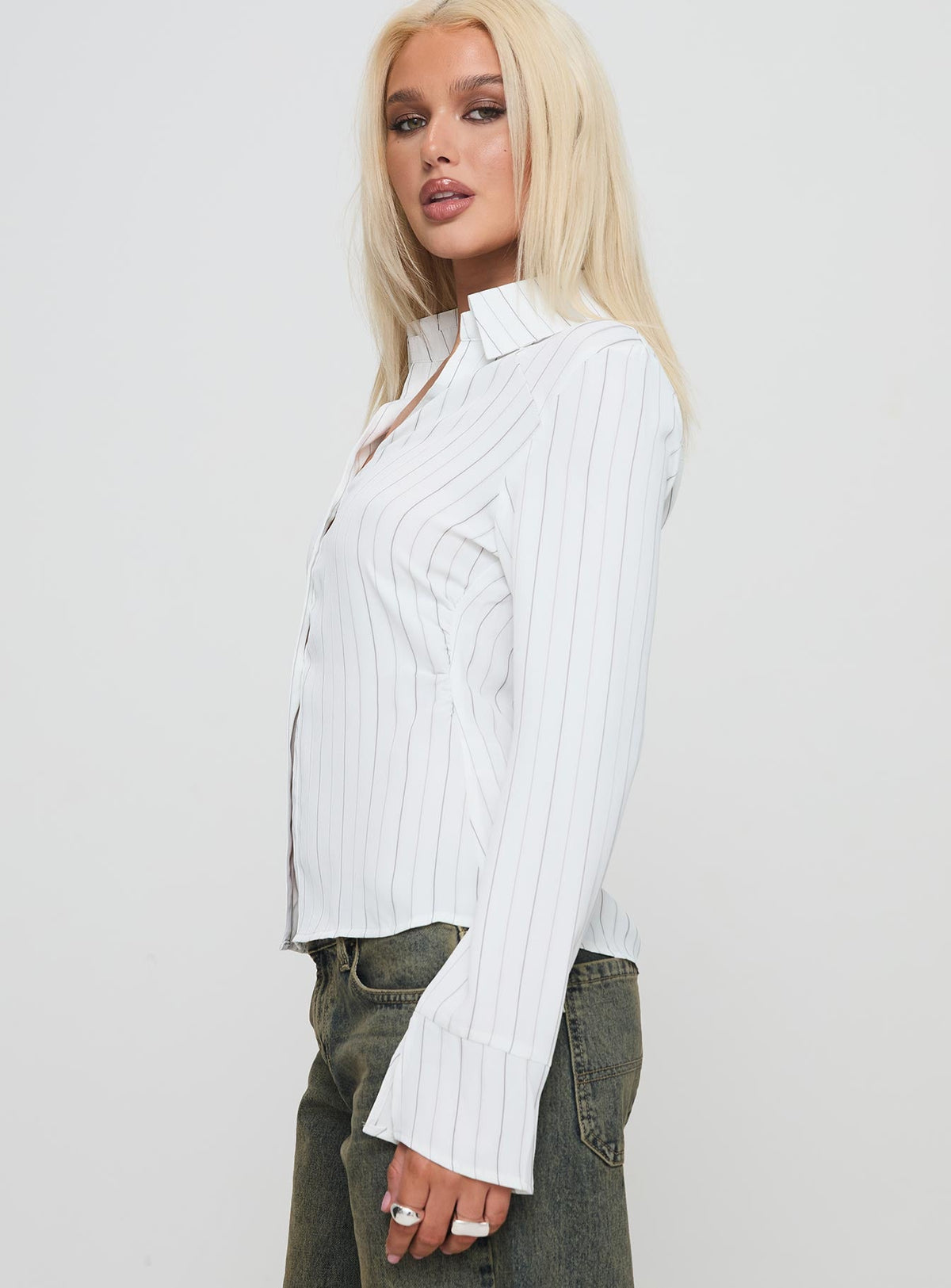 Women's Aldgate Long Sleeve Top White