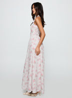 Women's Sunfields Halter Maxi Dress Multi — Dress