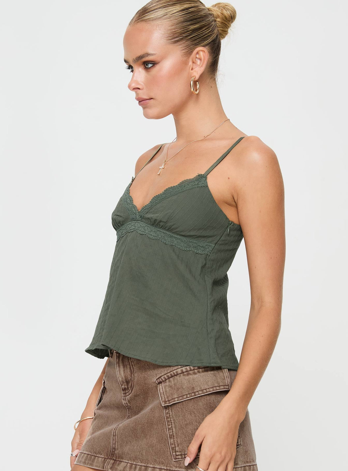 Women's Lunya Top Green