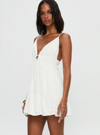 Women's Elpida Mini Dress White — Dress