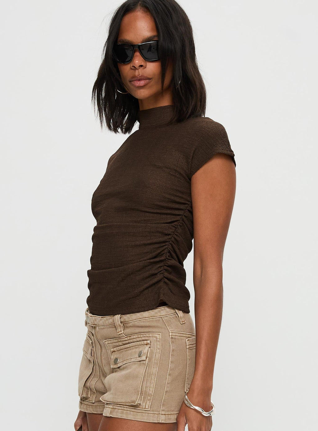 Women's Make A Plan Top Brown