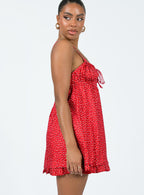 Women's Empress Of Love Mini Dress Red — Dress