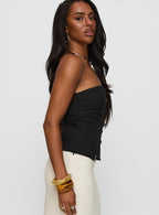 Women's Analeia Strapless Top Black