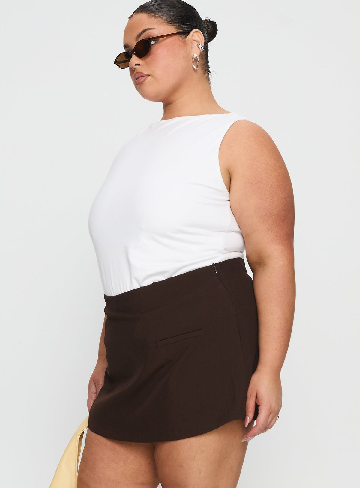 Women's Anette Skort Chocolate Curve — Skirt