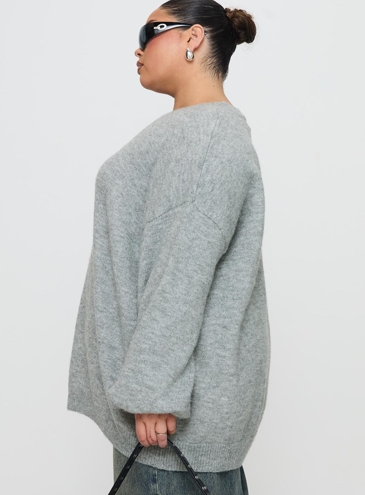 Women's Ryanna Sweater Grey Curve