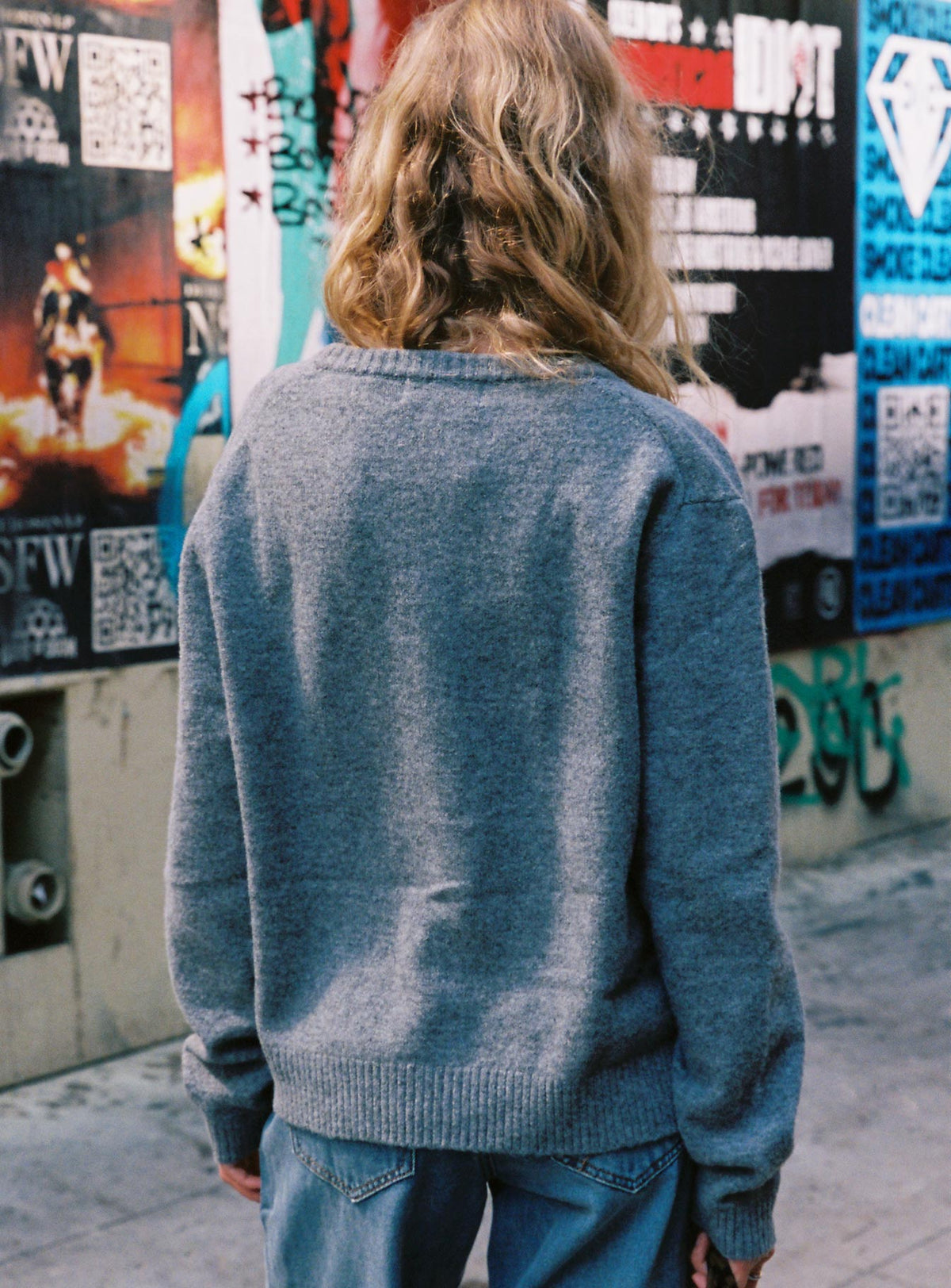 Women's Better Than Fiction Cardigan Grey — Sweater