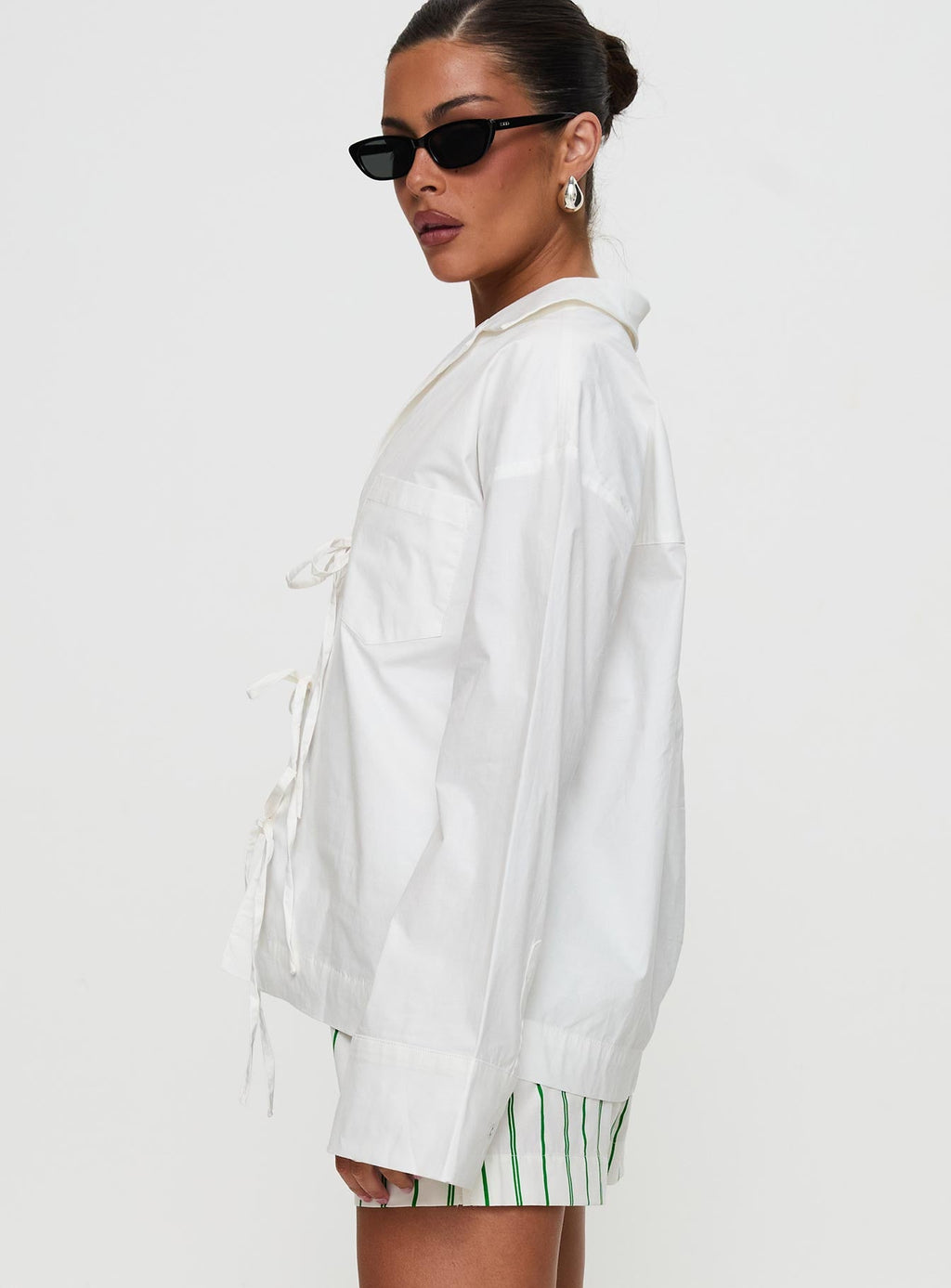 Women's Spiri Shirt White — Top