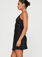 Women's Treasure Mini Dress Black — Dress
