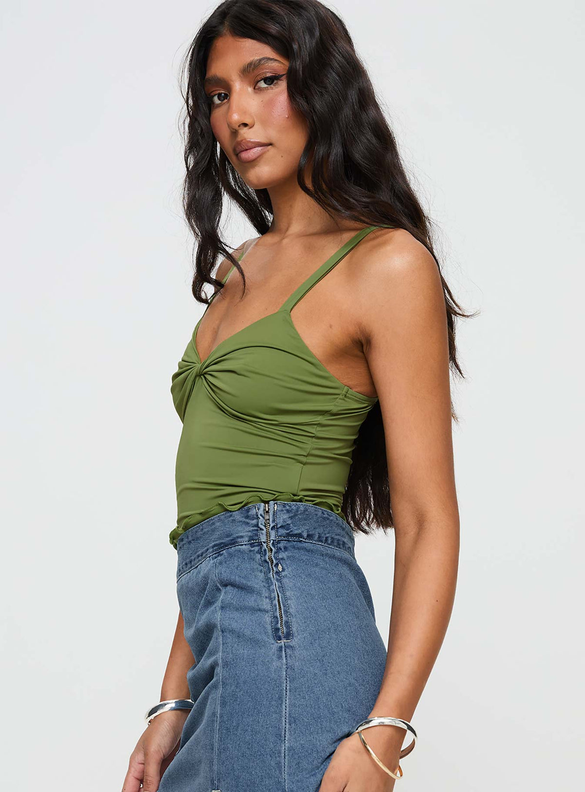 Women's Greyer Top Green