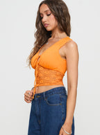 Women's Isolde Top Orange