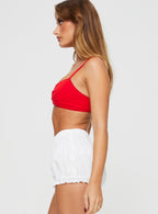 Women's Kiki Bralette Red — Intimates