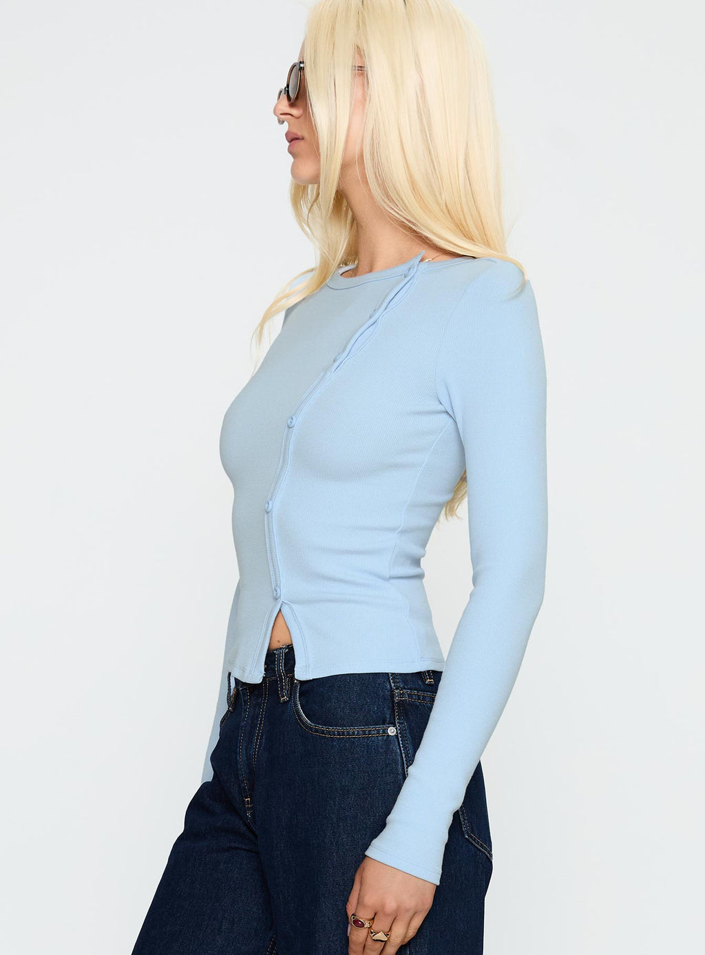 Women's Passoni Long Sleeve Top Blue