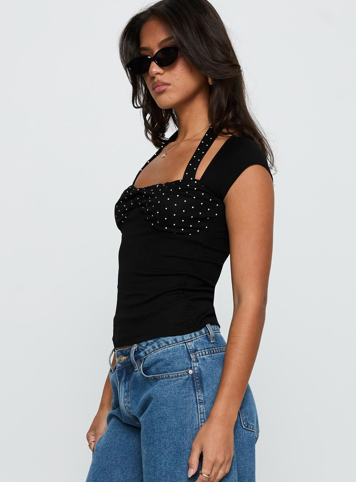 Women's Emberglow Top Black / Polka