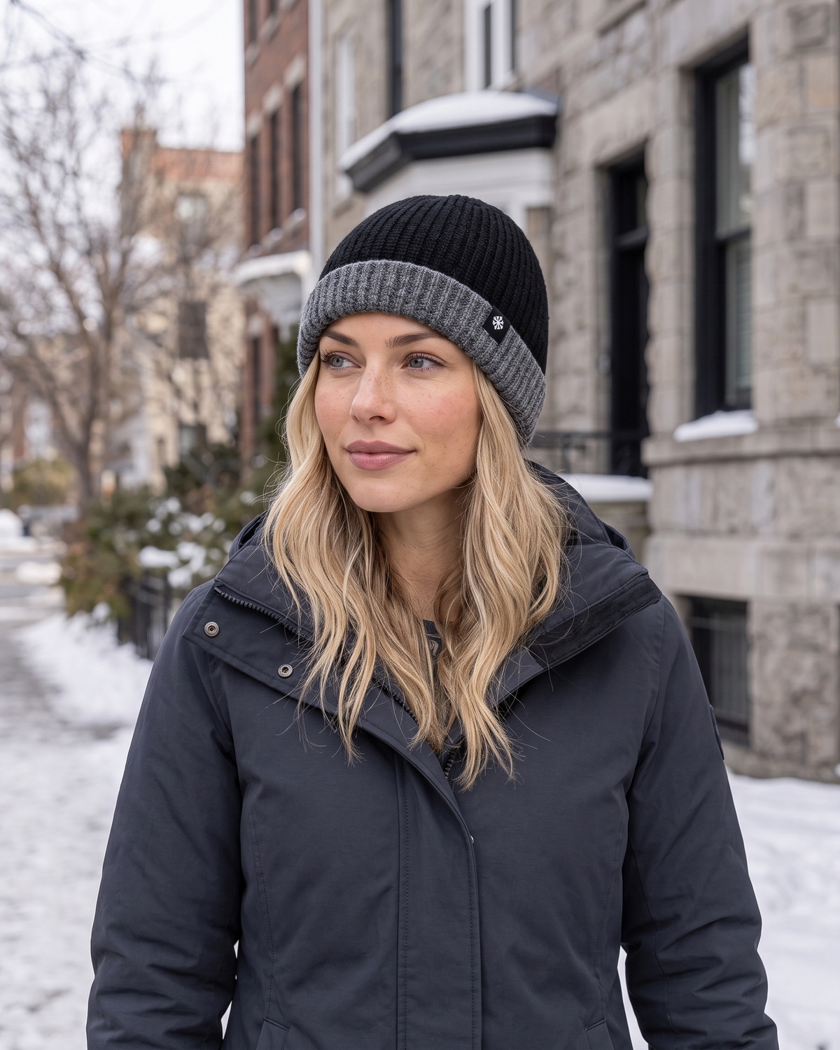 Women's Fleece-Lined Knit Beanie — lifestyle [wb-gender-final-78]