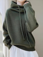Women's Relaxed High-Neck Sweater