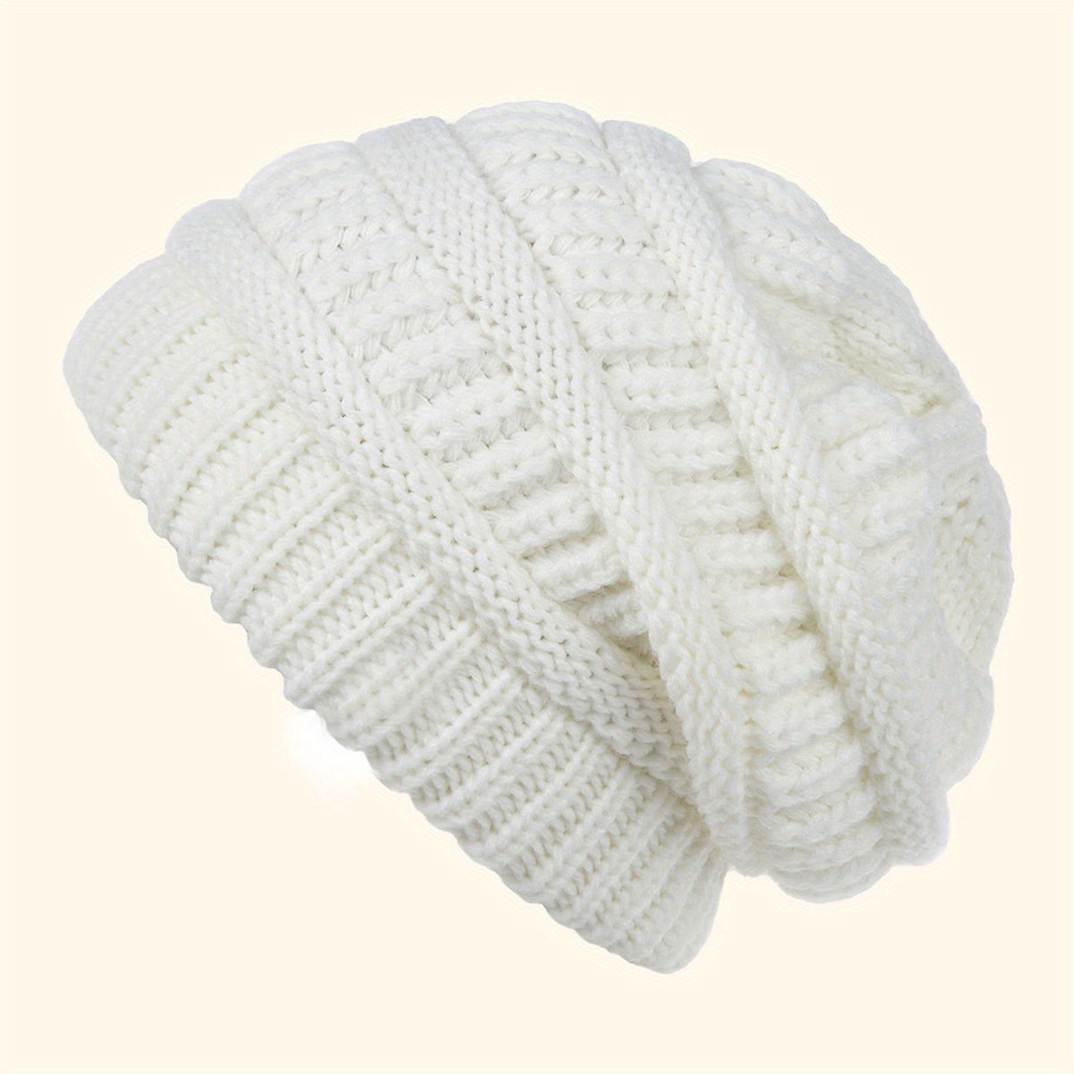 Soft Stretch Knit Beanie