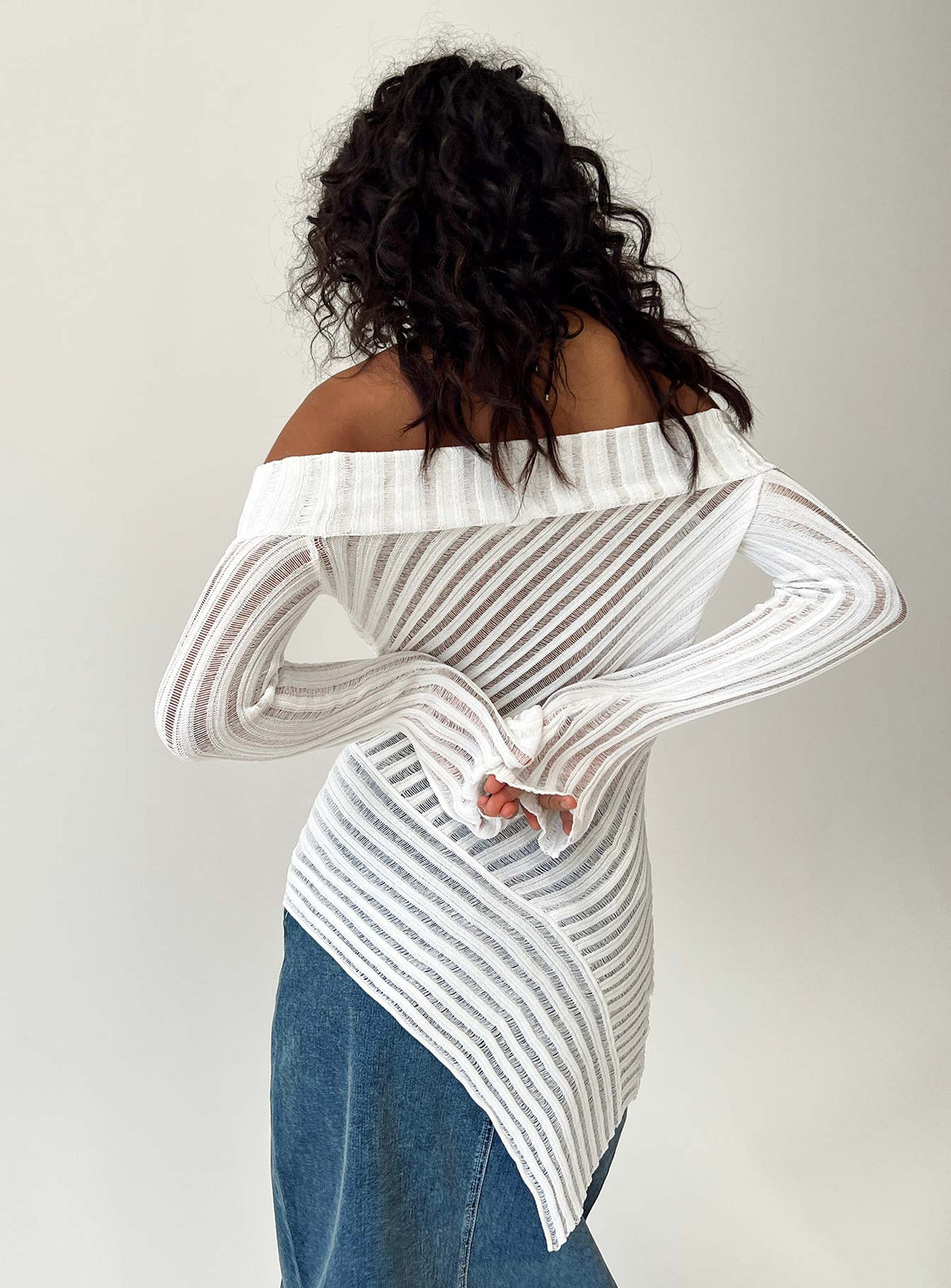 Women's Cloud Sweater White