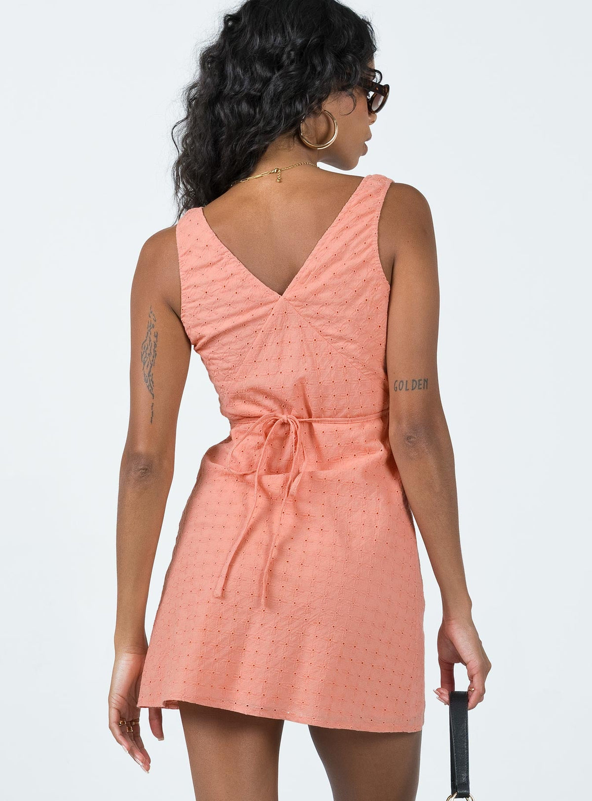 Women's Nellie Mini Dress Rust — Dress