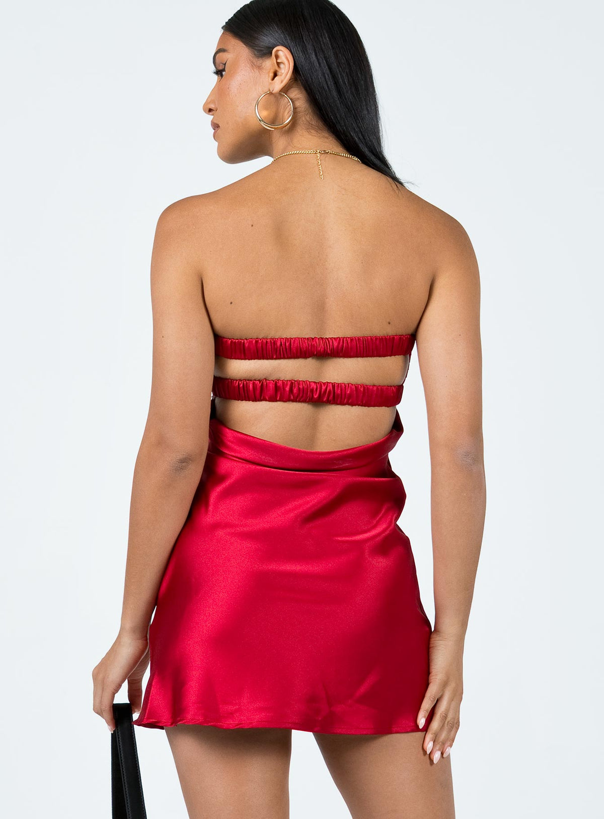 Women's Shellie Mini Dress Red — Dress