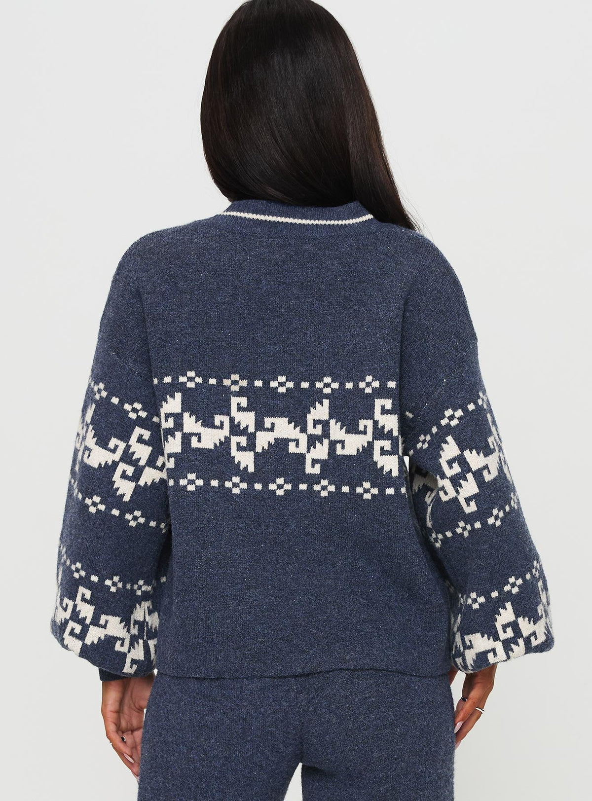 Women's Alpine Sweater Navy / Cream