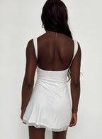 Women's Zuba Mini Dress White — Dress