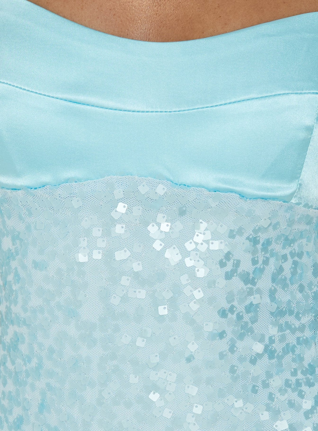 Women's Every Lifetime Sequin Maxi Dress Baby Blue — Dress