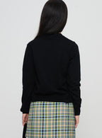 Women's Capeside Knit Cardigan Black — Sweater