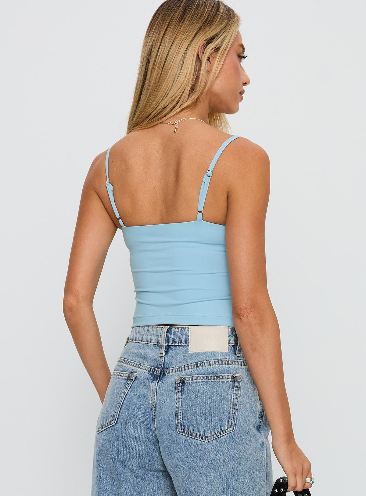 Women's Evanda Top Light Blue