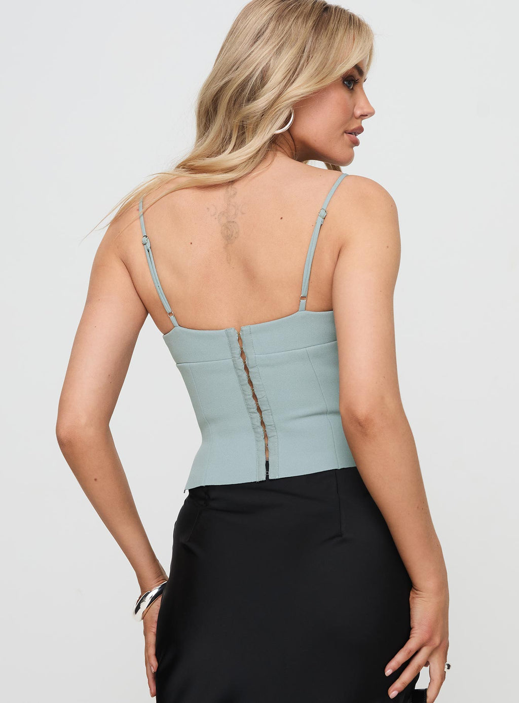 Women's Sculpture Top Grey