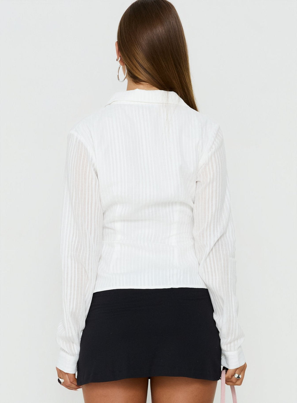 Women's Fogler Shirt White — Top