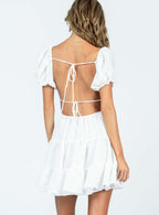 Women's Danny Mini Dress White — Dress