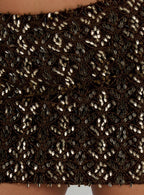 Women's Zaraya Sequin Mini Skirt Brown