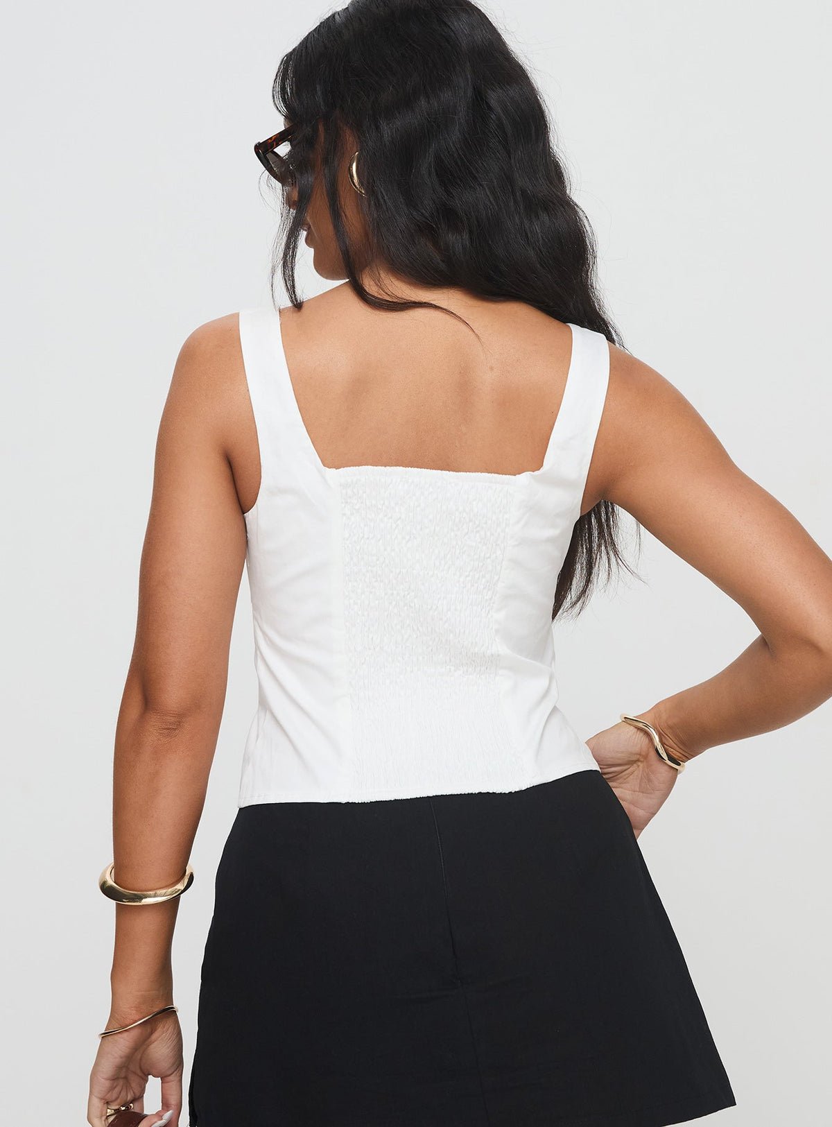 Women's Effortless Top White
