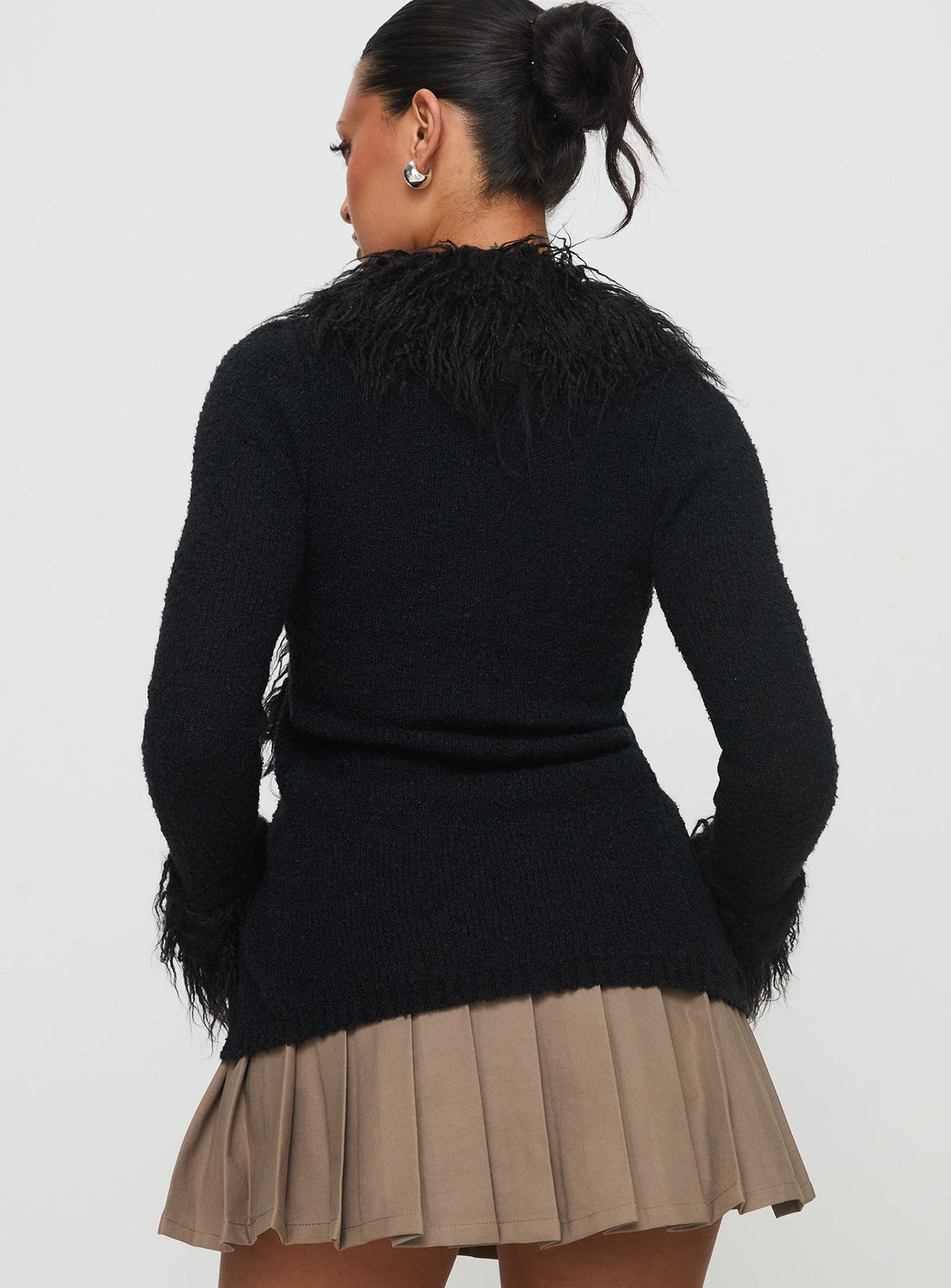 Women's Sistine Cardigan Black — Sweater