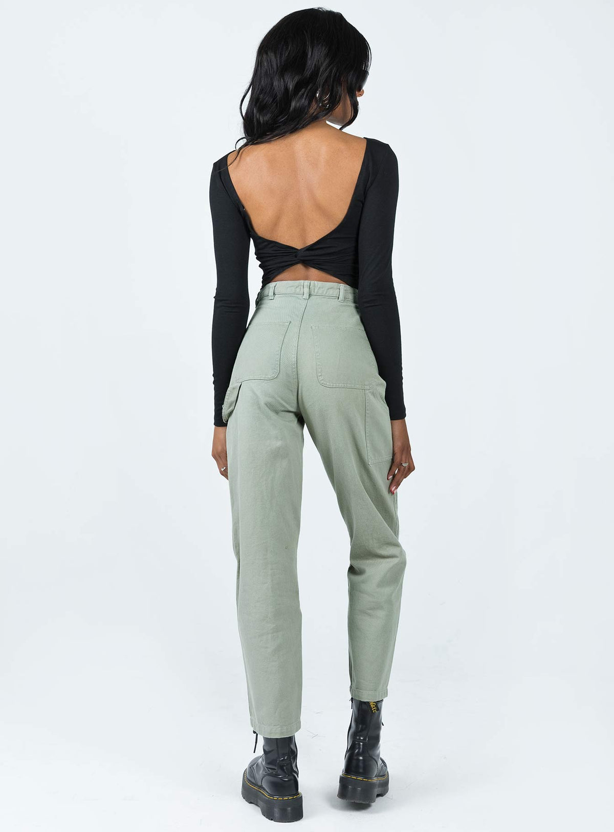 Women's Dropouts Cargo Pants Green