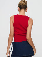 Women's Issues Knit Top Red