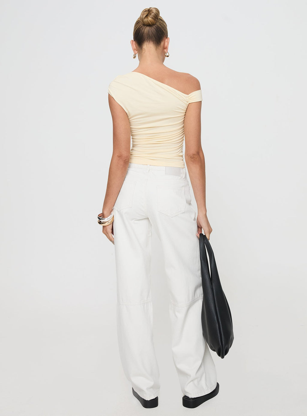 Women's Lando Low Rise Straight Leg Jeans White