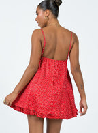Women's Empress Of Love Mini Dress Red — Dress