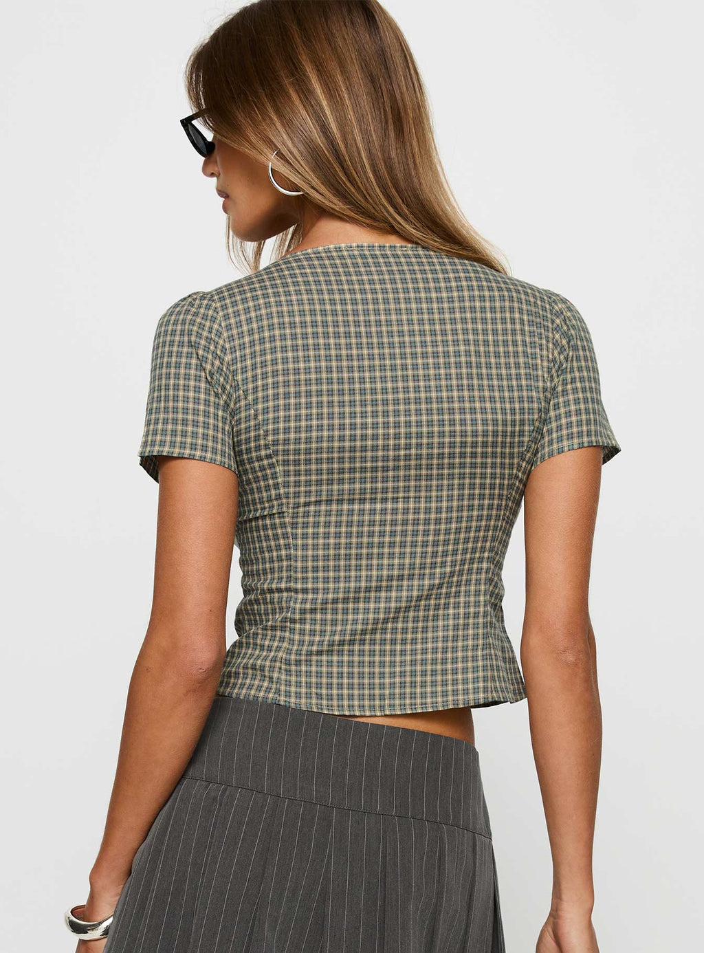 Women's Isolda Top Multi Check