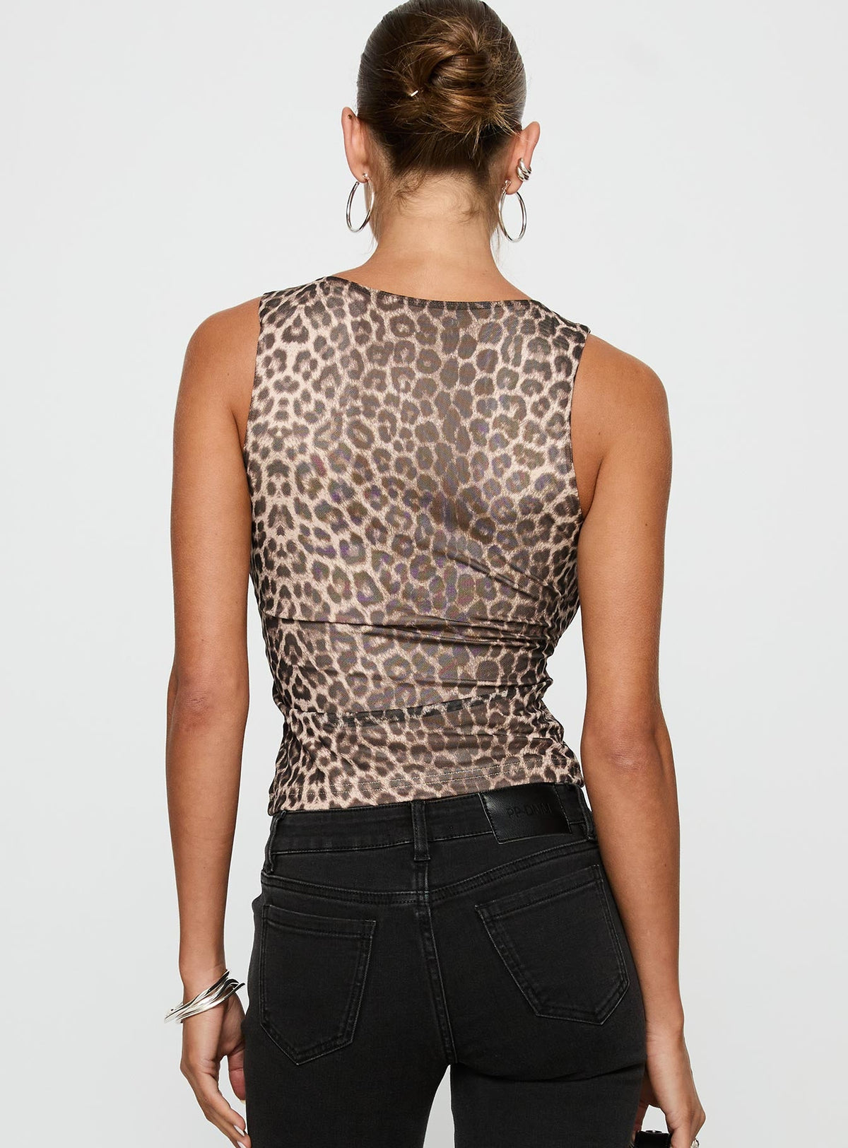 Women's Warm Honey Top Leopard