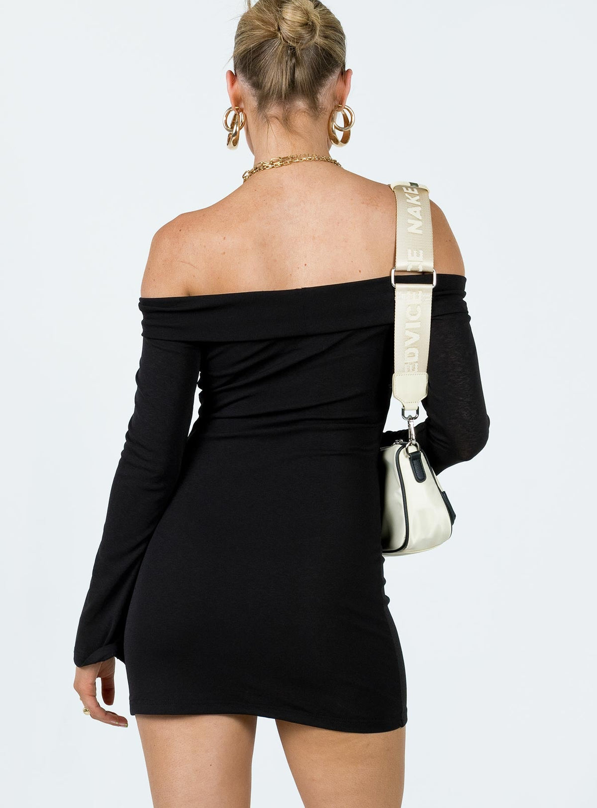 Women's Anya Mini Dress Black — Dress