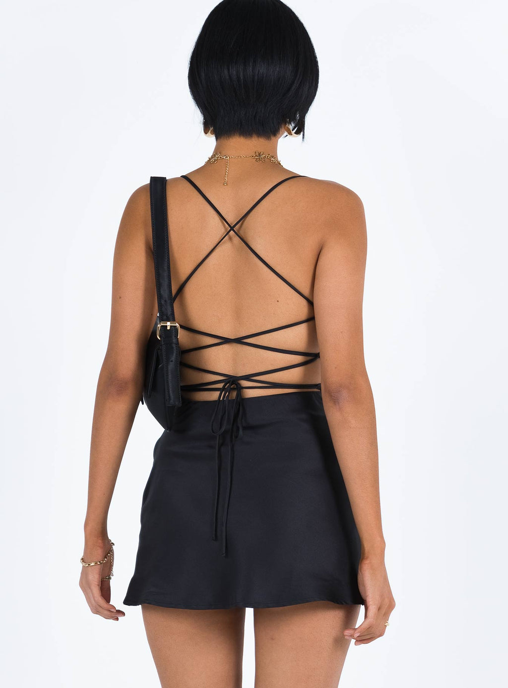 Women's Celena Mini Dress Black — Dress