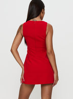Women's Anse Mini Dress Red — Dress